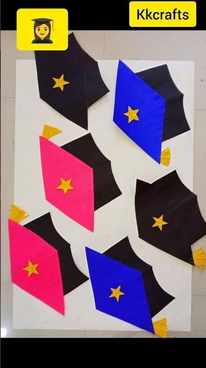 graduation caps for decoration #diy #easy
