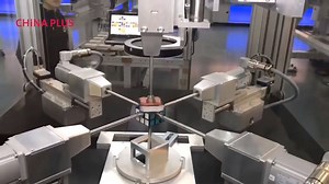 17K views · 284 reactions | In just three seconds, this robot can solve a Rubik's Cube. Produced by FESTO China, it debuted at the ongoing China International Industry Fair in Shanghai. | China Plus America | Facebook