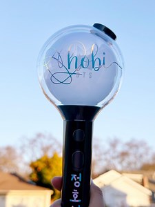 5 Decals Set - BTS Love Yourself (namjoon Seokjin Yoongi Hoseok Jimin Taehyung Jungkook) Holographic Stickers for ARMY Bomb Lightstick - Etsy