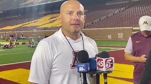 Gophers host night practice open to fans at Huntington Bank Stadium