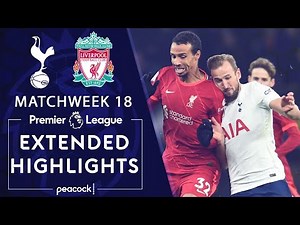 Tottenham Hotspur v. Liverpool | PREMIER LEAGUE HIGHLIGHTS | 12/19/2021 | NBC Sports