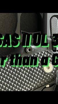 Bul SAS II (2) UL 3.25 ULTRALIGHT first shots review… is it better than a Glock 19?￼