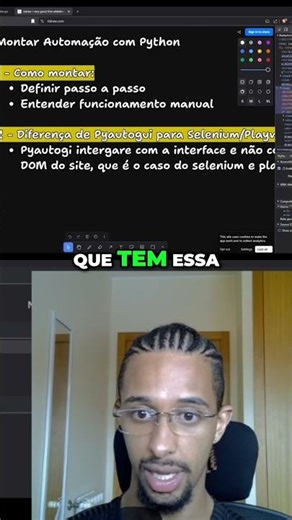 PyAutoGUI vs Selenium: Automação Visual Python! #shorts