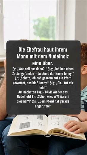 Humorvoller Ehekrach: Missverständnis um Jenny! #Ehekomödie #Kurzgeschichten