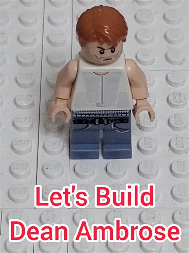 Lego WWE Dean Ambrose Build Tutorial