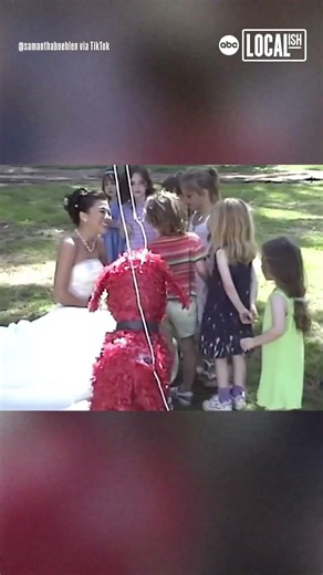 Kids mistake bride for real-life princess