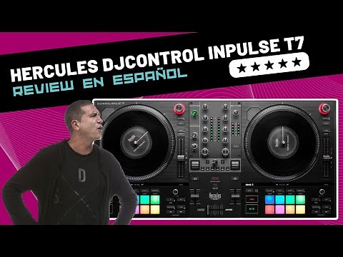 Hercules DJControl Inpulse T7 🇪🇸 Unboxing & Review