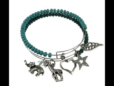 How To Make Adjustable Memory Wire Bracelet