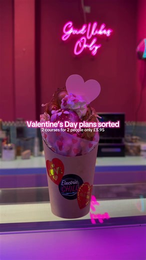 Grab your partner, bestie or galentine and tee off in style 💘⛳️ 💥 2 for 1 Adventure Golf Deal Play one round of mini golf and get the second course FREE Just £5.95 for 2 people 📅 Available Thursday 12th- Sunday 15th Start on our Gamer Adventure Golf Course and finish on our Galactic Adventure Golf Course ✨ Don’t forget to check out our Arcade Arena & Chill Diner after your game 🎮🍔 👉 Book now- link in bio #ElectricThrill #valentinesday #deal #MiniGolf #Arcade