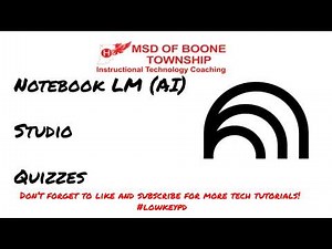 Instantly Reinforce Learning: Generate Quizzes in NotebookLM