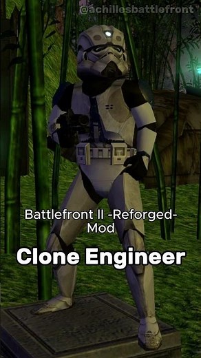 Clone Units - Battlefront II -Reforged- Mod #starwars #battlefront2 #shorts