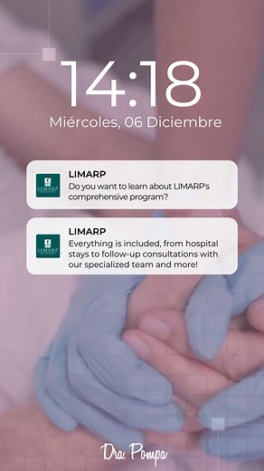 The best Comprehensive Bariatric Surgery Program is at LIMARP! 🌟 Our program includes: 🏥 2-night hospital stay at LIMARP. 💼 Doctor fees 👩‍⚕️ Specialized medical team: surgeons, anesthesiologist, internist, nutritionist, and bariatric psychologist. 🏋️ Physical activity program. 🤝 Bariatric coordinator and specialized nurses. 🌐 Cutting-edge technology for surgery. 📊 Radiological control studies. 🕒 24-hour postoperative care. 📅 Follow-up consultations 🥗 Follow-up consultations for nutrit