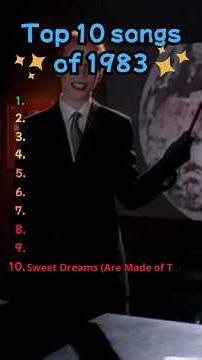Top 10 Songs of 1983 #fyp #80s #music #80smusic #youtubeshorts #viralshorts