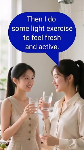 Daily Routine in English | 25-Second Speaking Practice