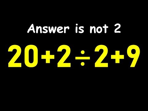 Only 1 in 5 Can Solve This Math Problem!
