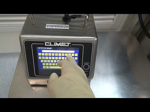 Climet 450t particle counter device operation