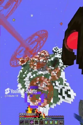 The power of Mahou Tsukai in All the Mods 10 #minecraft #moddedminecraft