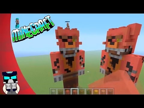 Minecraft: Como hacer Foxy Skin Tutorial