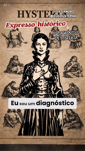 Boa tarde, coroados e curiosos — esse é o seu Expresso Histórico de hoje. ☕️🩺 Quando a medicina não entendia o corpo feminino, ela criava um diagnóstico e chamaram de “histeria”. Na Era Vitoriana, médicos tratavam o prazer feminino como doença e prescreviam sessões manuais como terapia clínica, convenientemente sem reconhecer o caráter sexual do ato. Ciência? Não exatamente. Controle com jaleco. O problema nunca foi o corpo feminino, foi quem escreveu os manuais. 👇 Fontes: 📖 LAQUEUR, Thomas. 