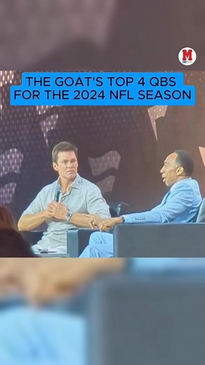 This is the top 4 GOAT list for the best QBs in the NFL 2024 🏈👀 #NFL #Goat #TomBrady #Chiefs #Bills #Burrow #Jets #AaronRodgers | Marca in English