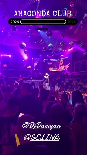 📍ANACONDA CLUB 📍👻 27/12/2025 #selina #megastar #djdamyan