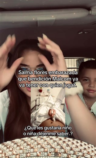 Salma flores anuncia su embarazo, que alegría Malcom tendrá compañía para jugar.😱🥹 #salmaflores #wuinderrodriguez @Salma F🐰 #LIVEIncentiveProgram #LIVEbringFANS #PaidPartnership