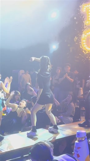 Our waitress started dancing on a table in Vietnam 🇻🇳 #vietnam #hochiminhcity #thegangscentral