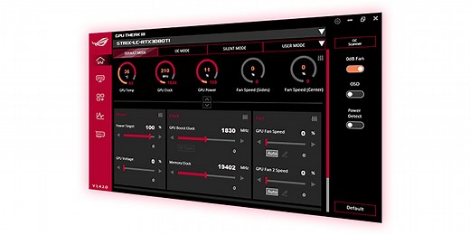 ASUS 推出完整版GPU Tweak III的更新，支援NVIDIA跟AMD顯示卡監控及超頻 | XFastest News