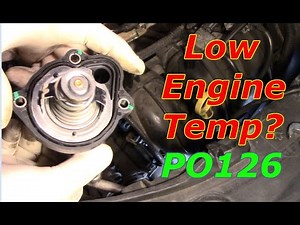 Diagnosing And Repair A Low Engine Temp.PO126 On A Mazda