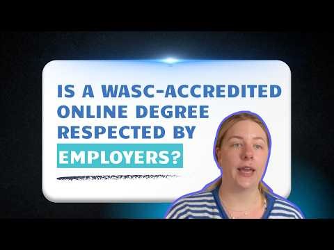 WASC accredited online degree