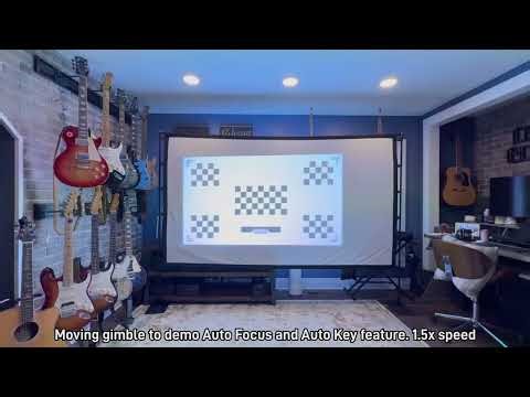 Nebula Cosmos 4k Laser Projector Brief Demo