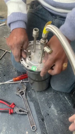 How to open instant geyser service and change new element#automobile