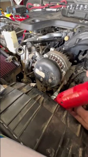 Alternator replacement on 2019 Jeep Wrangler Rubicon 3.6L