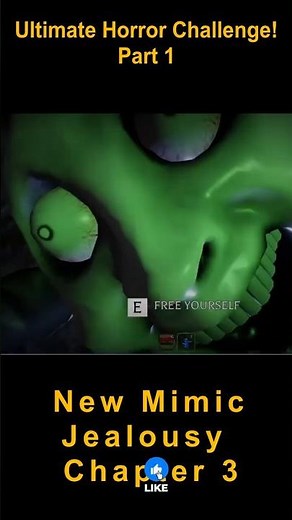 NEW Mimic Jealousy Chapter 3 - Full Scary Walkthrough! Part 1 #shorts