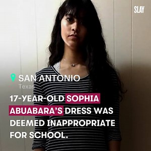 This teenager's dress was deemed inappropriate, so her mother confronted the sexist school principal. | Mic