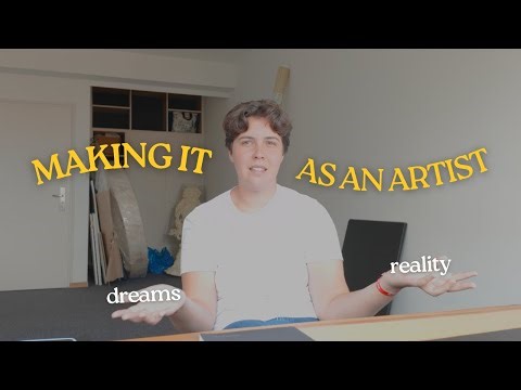 From Art Student to Full-Time Artist | New Studio Tour & Reflections