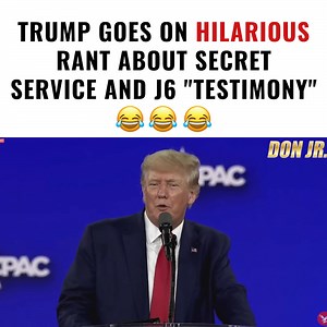 Trump Goes on Hilarious Rant About Secret Service and "Testimony" Against Him - Crowd Goes WILD | Donald Trump Jr.