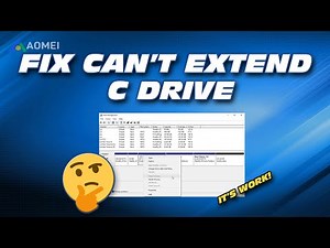 How to Extend C Drive without Adjacent Unallocated Space in Windows 10/11