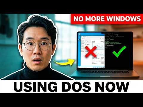 No More Windows. I'm Using DOS Now