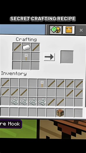 minecraft secret recipe 😱 | hidden crafting you must try