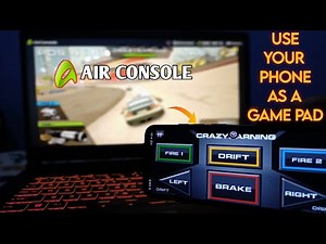 Use Your Smartphone As a GAMEPAD | On TV/PC/LAPTOP | Air Console |