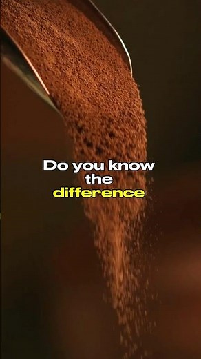 Cocoa Powder vs Cacao Powder: Which is BETTER for you? 👀 #tips #cooking #food #shorts #facts #fyp