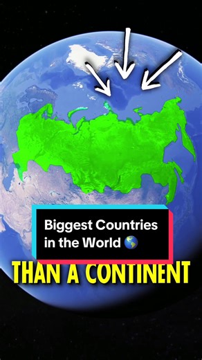 Top 5 Biggest Countries in the World 2021