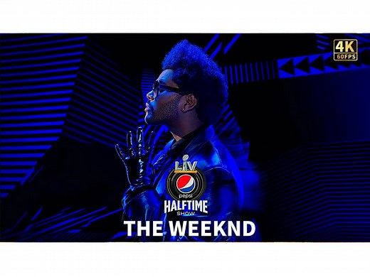 The Weeknd - 百事超级碗LV中场秀 呈现了一场精彩绝伦的表演！威肯 4K