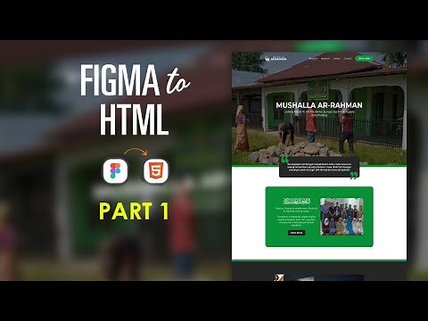 Cara convert figma to html untuk pemula Part 1