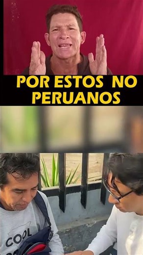 BECAUSE OF THESE NON-PERUVIANS