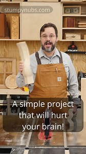 Check out how I "bent" this piece of wood! #woodworking #woodworkingtips #StumpyNubs | Stumpy Nubs Woodworking Journal