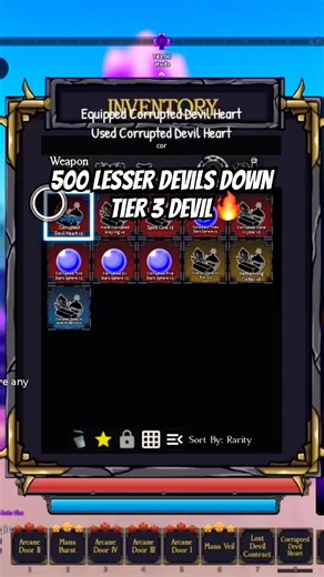 Going from Tier 2 to Tier 3 Devil Clover Retribution 🔥