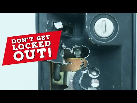 RV Door Latch Replacement on Newmar Dutch Star Motorhome.