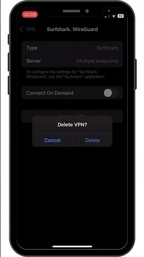 How to Delete VPN From iPhone